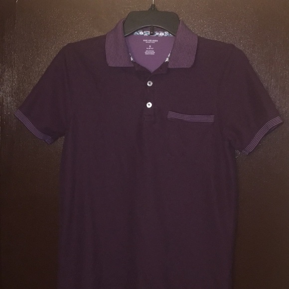 van heusen never tuck slim fit polo